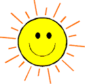 Vacation sun logo